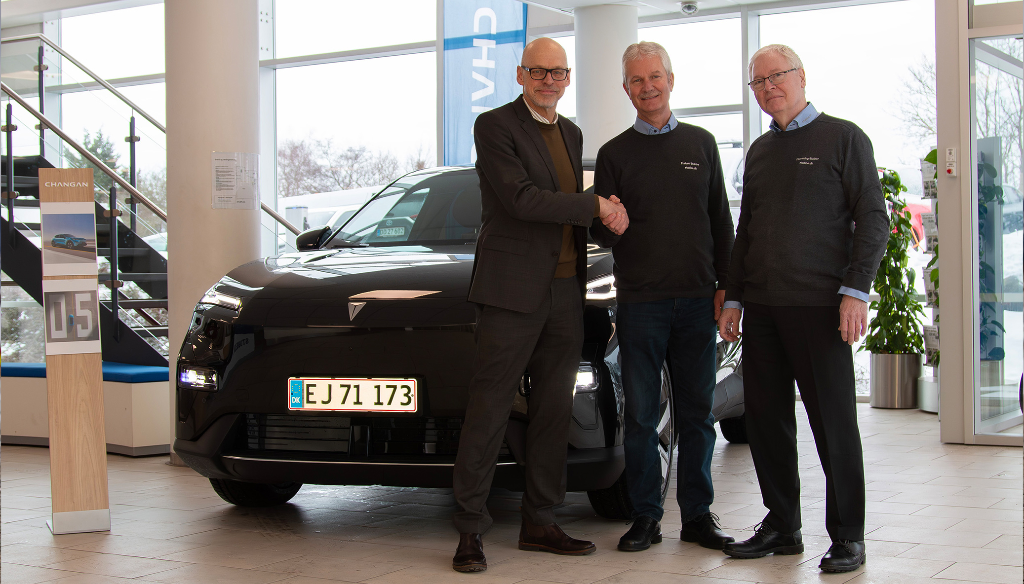 Arne Stubbe Automobiler bliver første forhandler af elbiler fra Changan Deepal