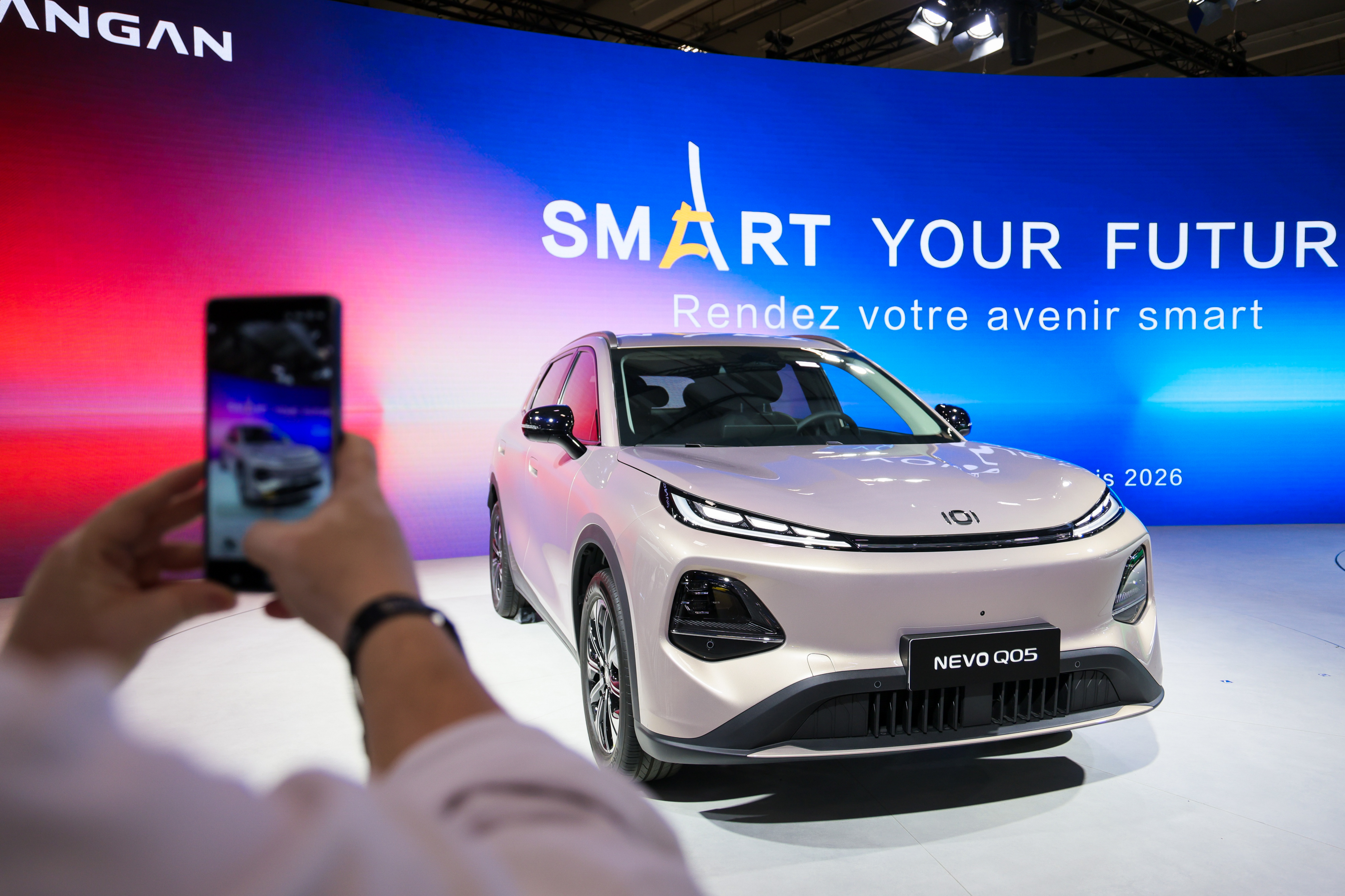 Al Mondial de l’Auto 2026 CHANGAN presenta NEVO Q05 e DEEPAL S07 PHEV 